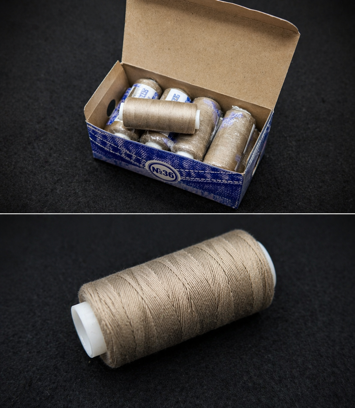 Нитка джинсова464